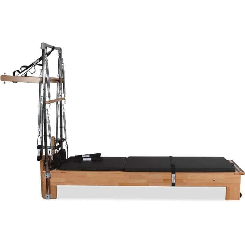 Private Pilates Premium Wood Reformer With Tower SKU-PP-WRT